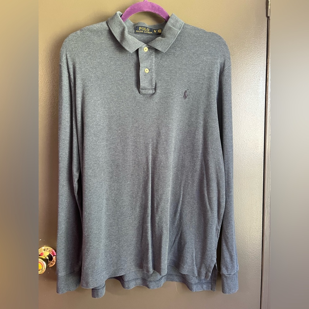 Long sleeve polo